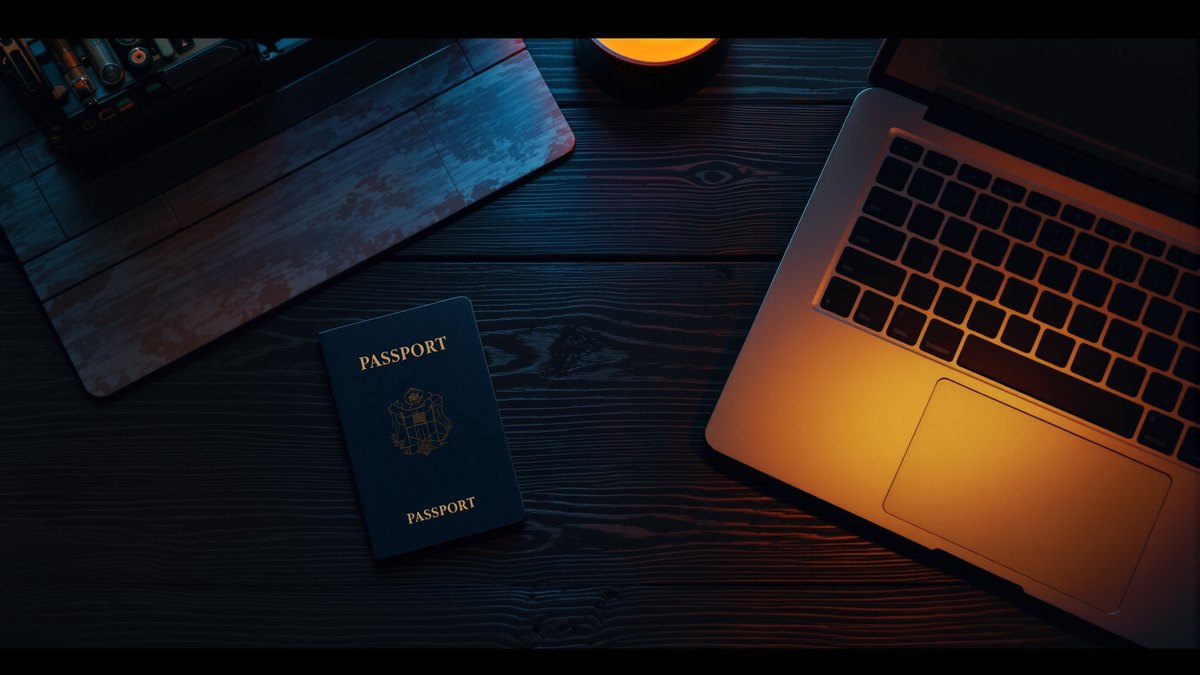 Оплата картой и смартфоном на столе рядом с ноутбуком