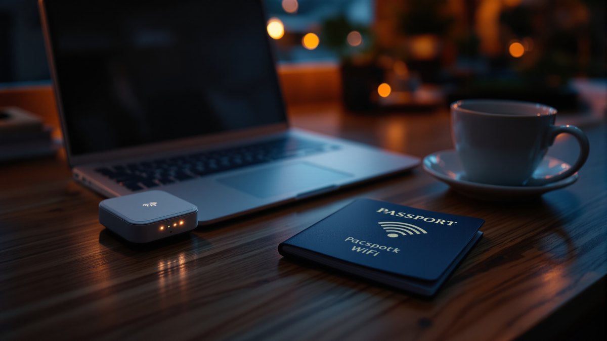 Laptop-Bildschirm zeigt VPN-Client mit Serverauswahl Moskau und Sankt Petersburg